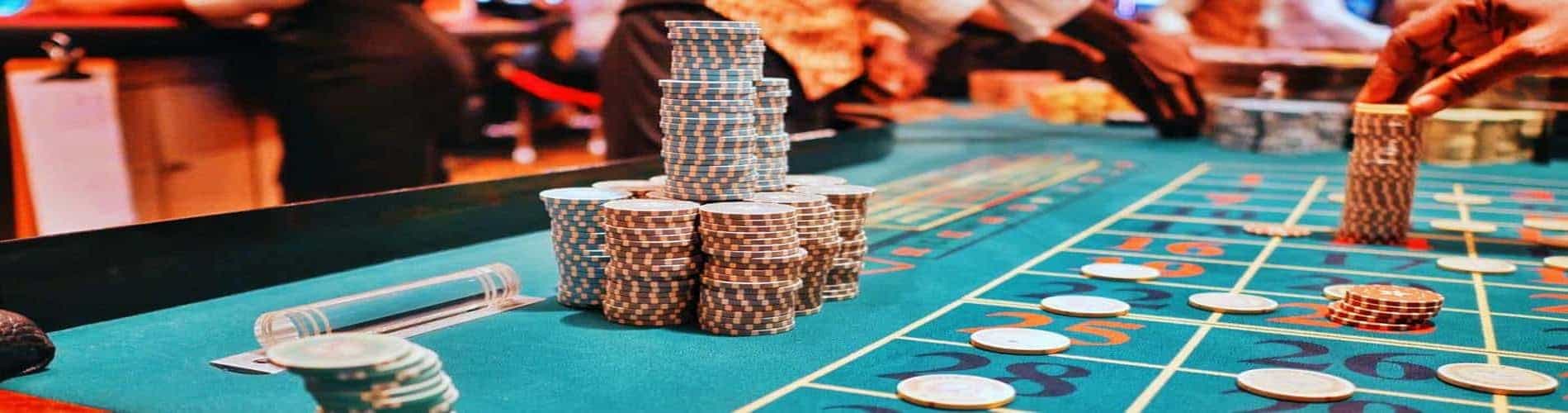 Tokens on game table